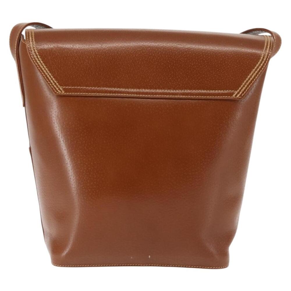 GUCCI Shoulder Bag Leather Brown Auth ep10968 - Picture 2 of 16